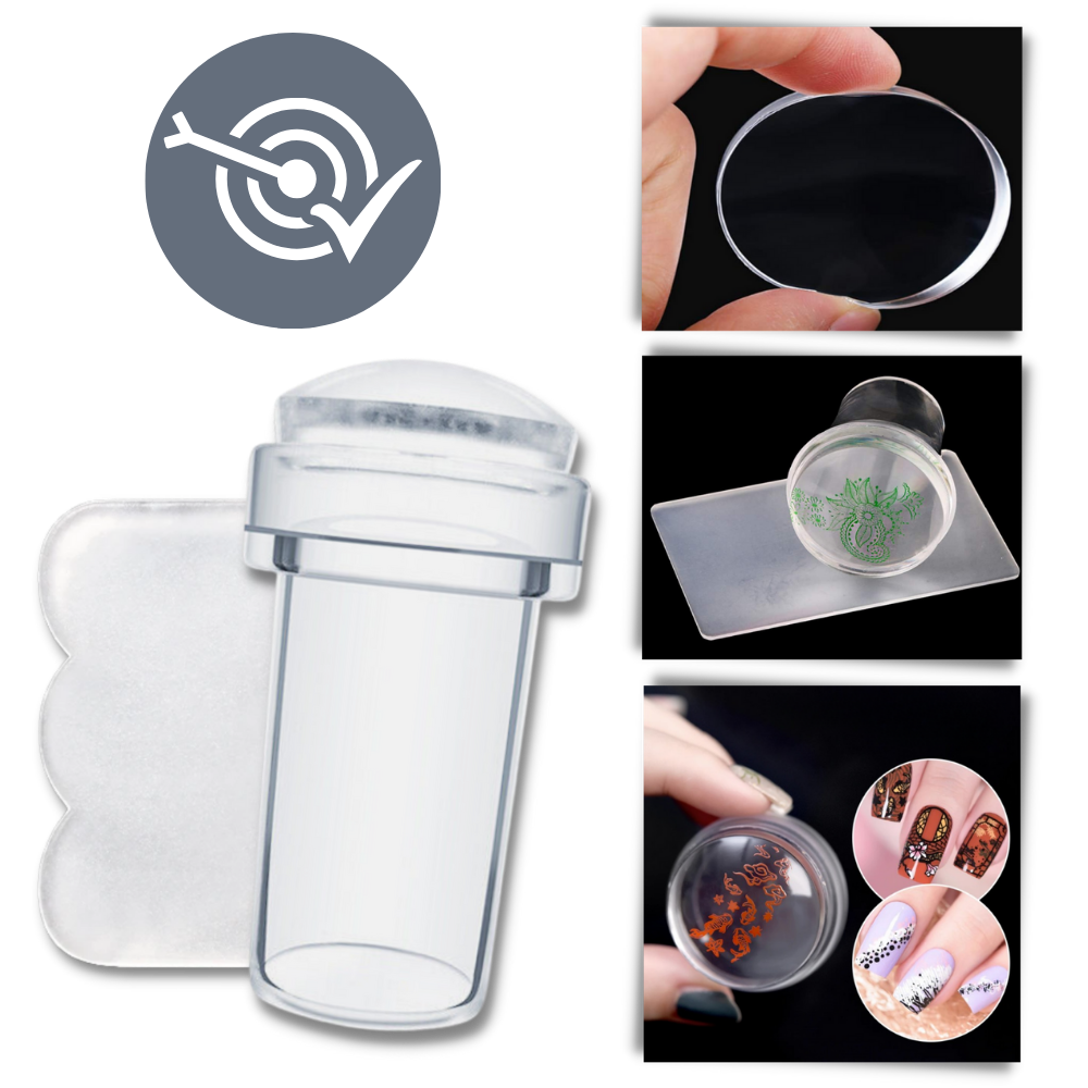 Redskab til Perfekt Symmetrisk Gennemsigtig Neglekunst
- Ozerty