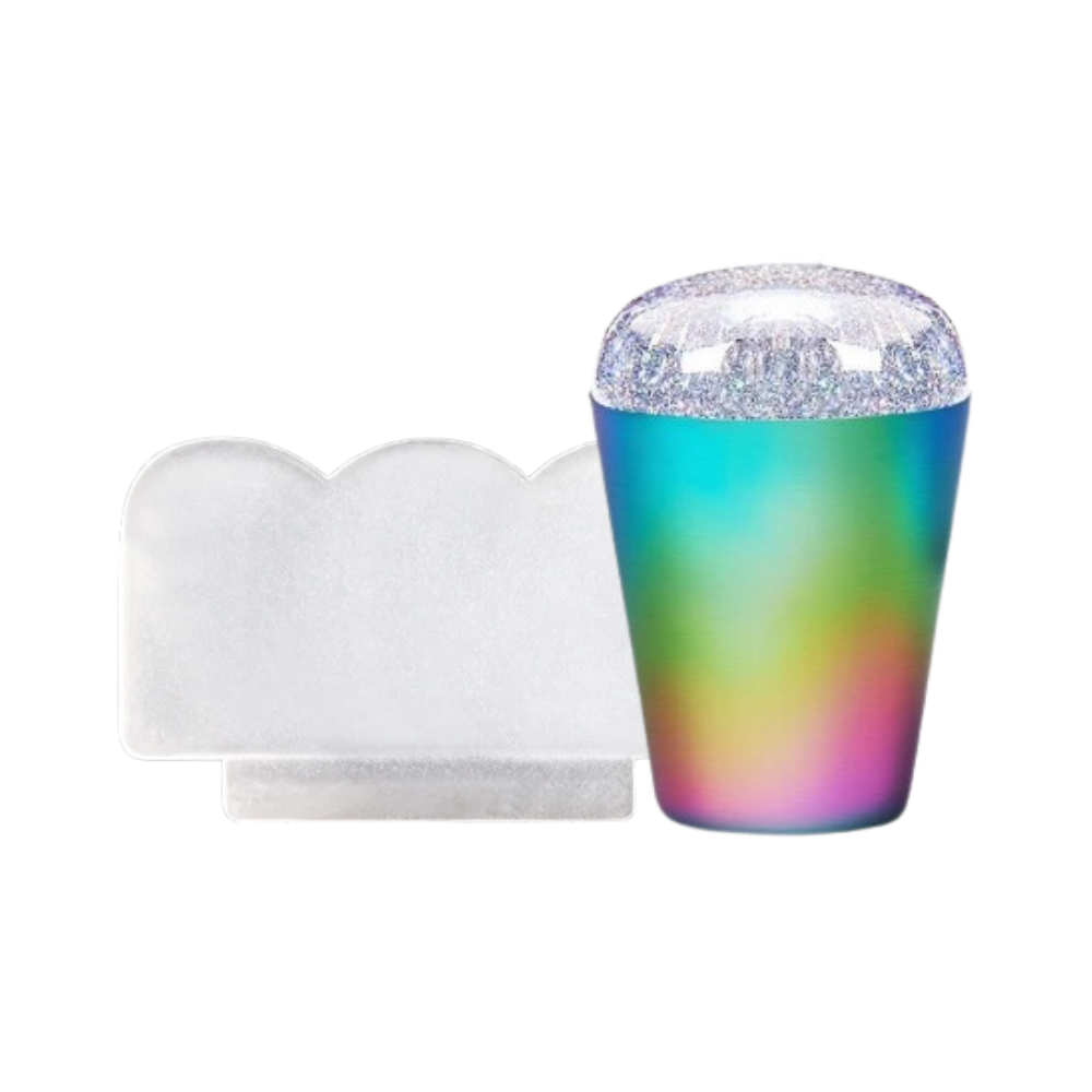 Redskab til Perfekt Symmetrisk Gennemsigtig Neglekunst
-Regnbue - Ozerty