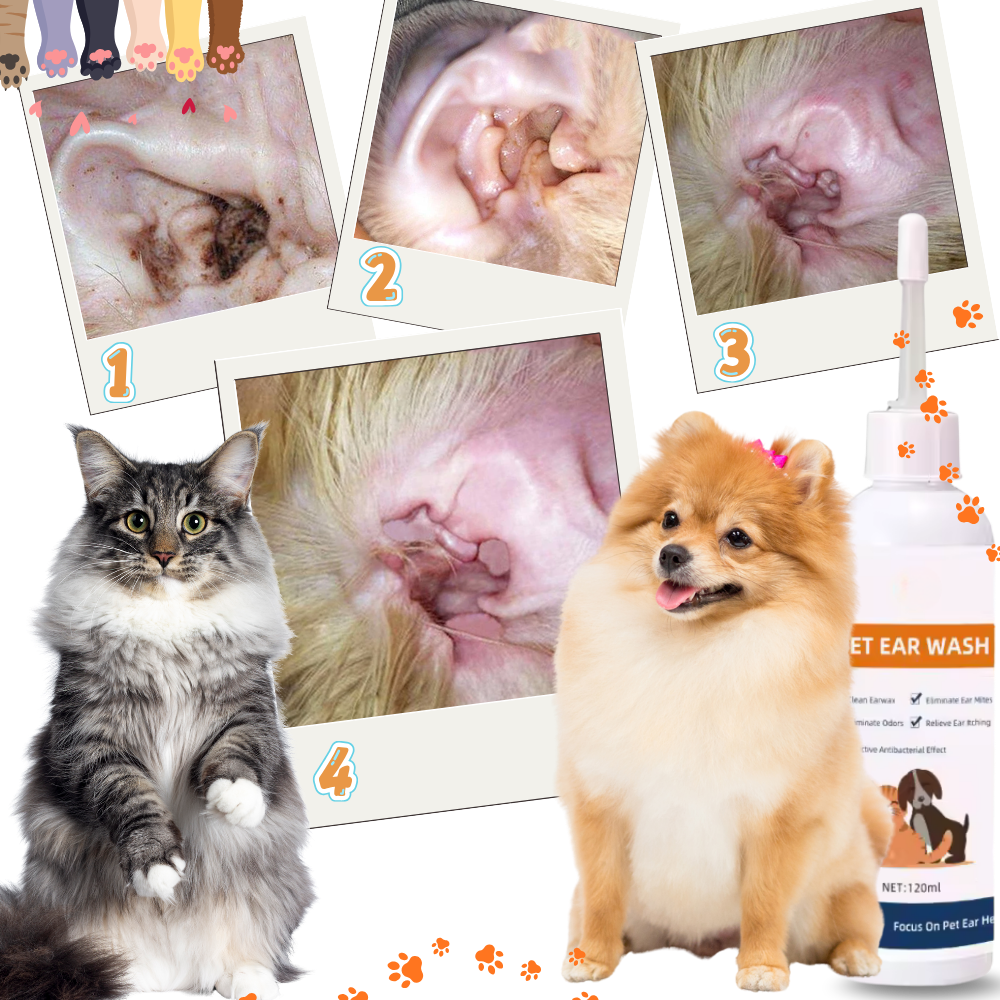 Ørerens til Kæledyr med Deodorant - Ozerty