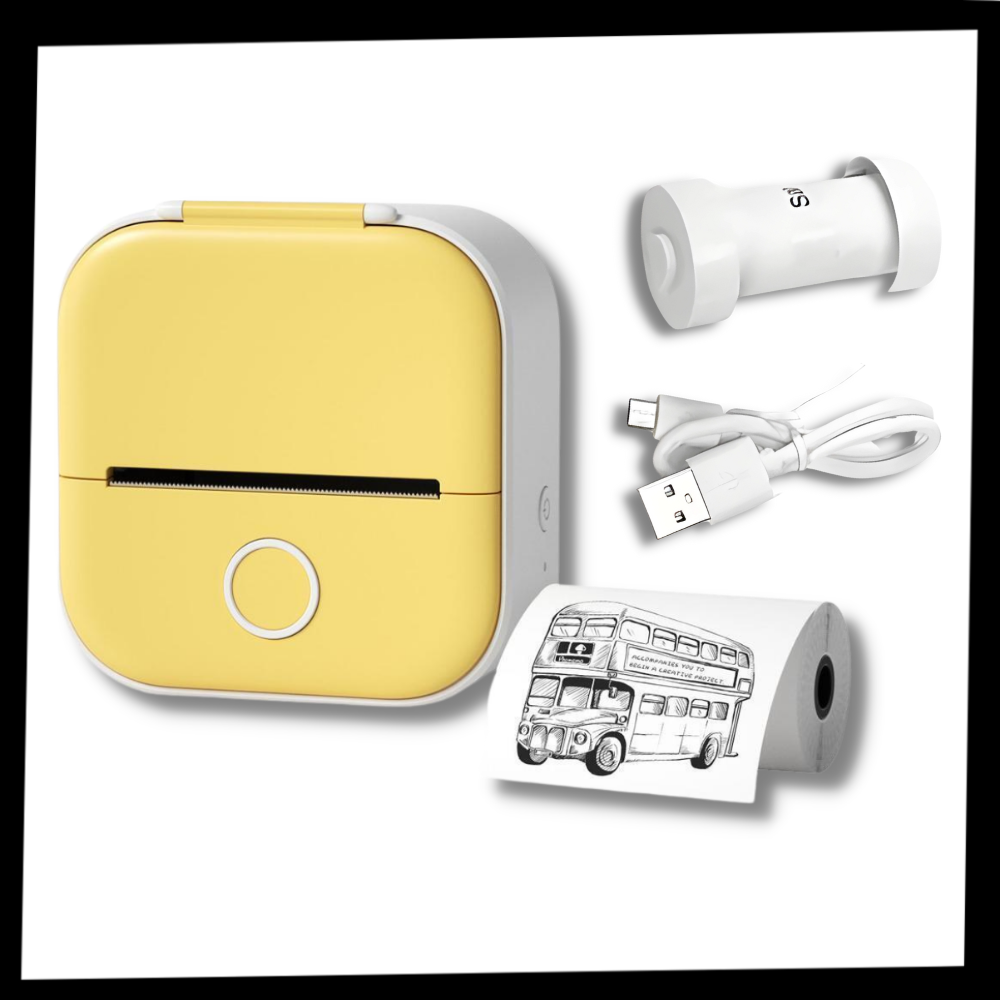 Phomemo blækfri klistermærkeprinter
- Ozerty