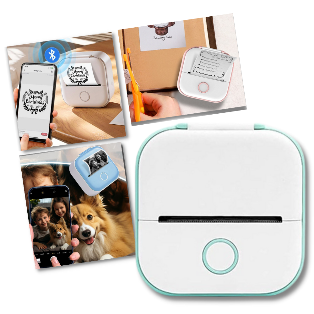 Phomemo blækfri klistermærkeprinter
- Ozerty