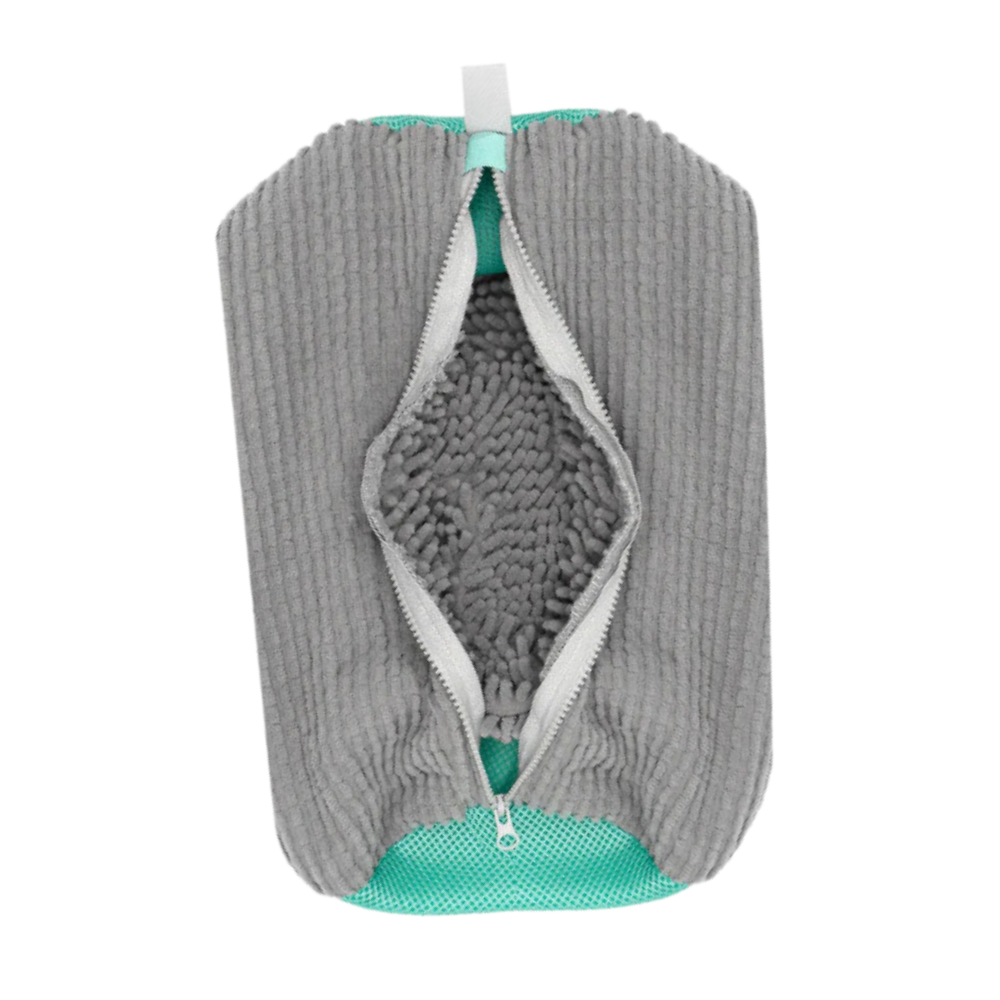 Vasketøjspose til sko i polyester -Grå - Ozerty