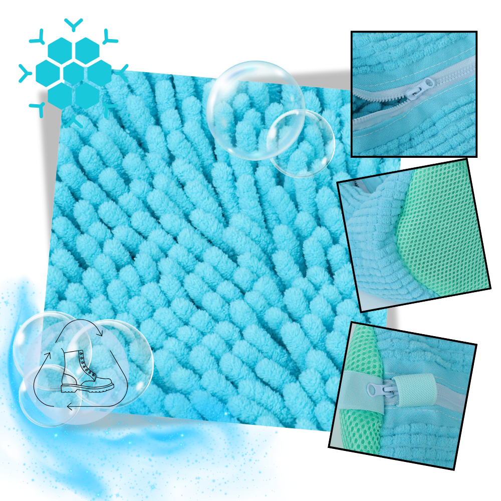 Vasketøjspose til sko i polyester - Ozerty