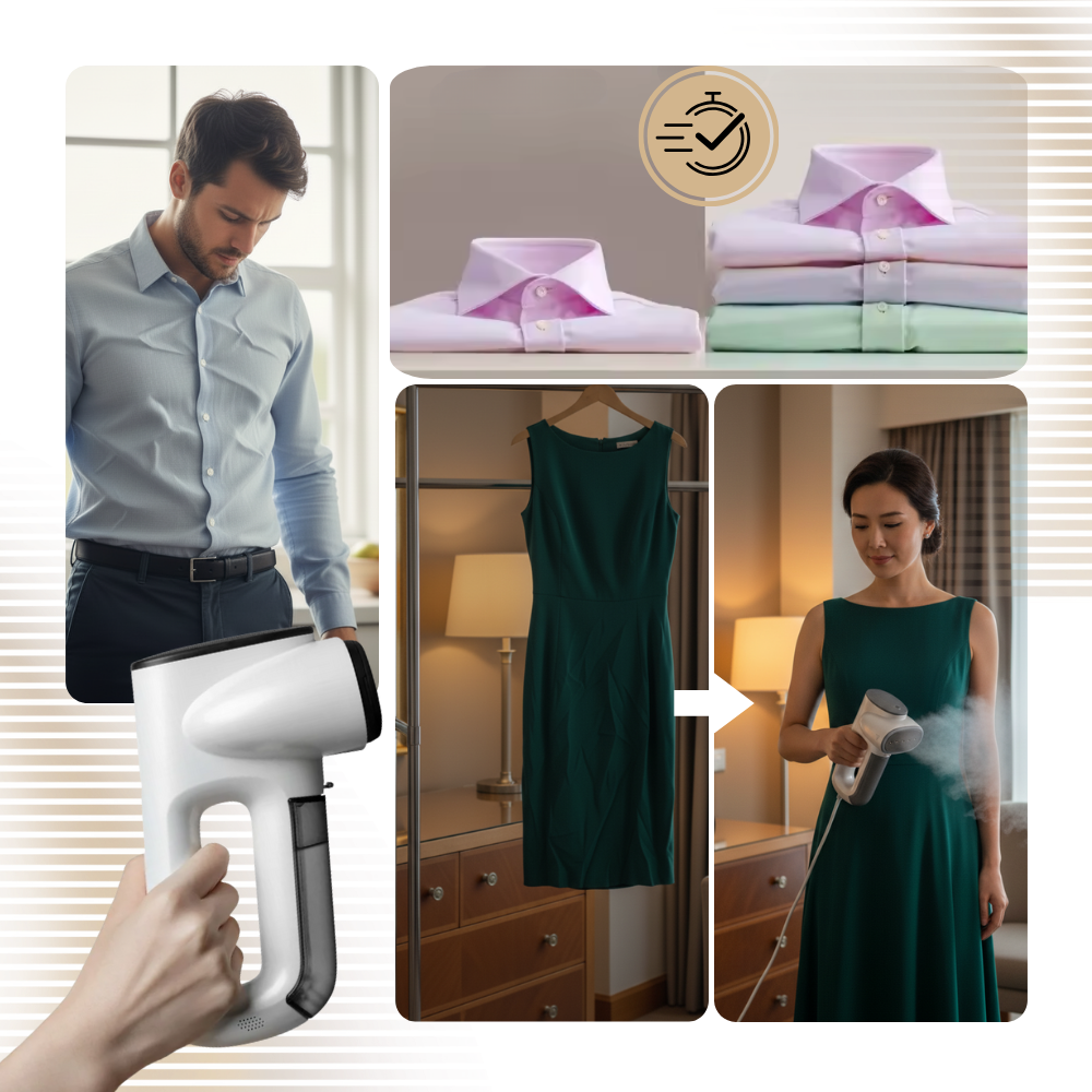 Bærbar Tøjdamper - Ozerty