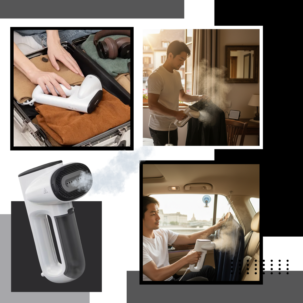 Bærbar Tøjdamper - Ozerty