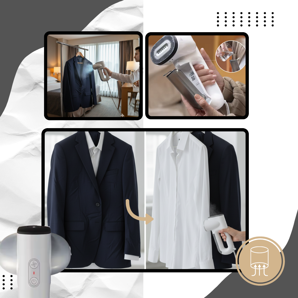 Bærbar Tøjdamper - Ozerty