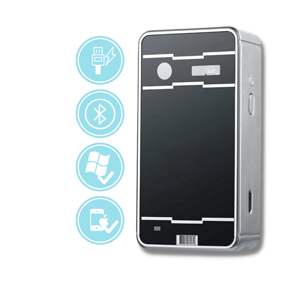 Bærbart holografisk tastatur
- Ozerty