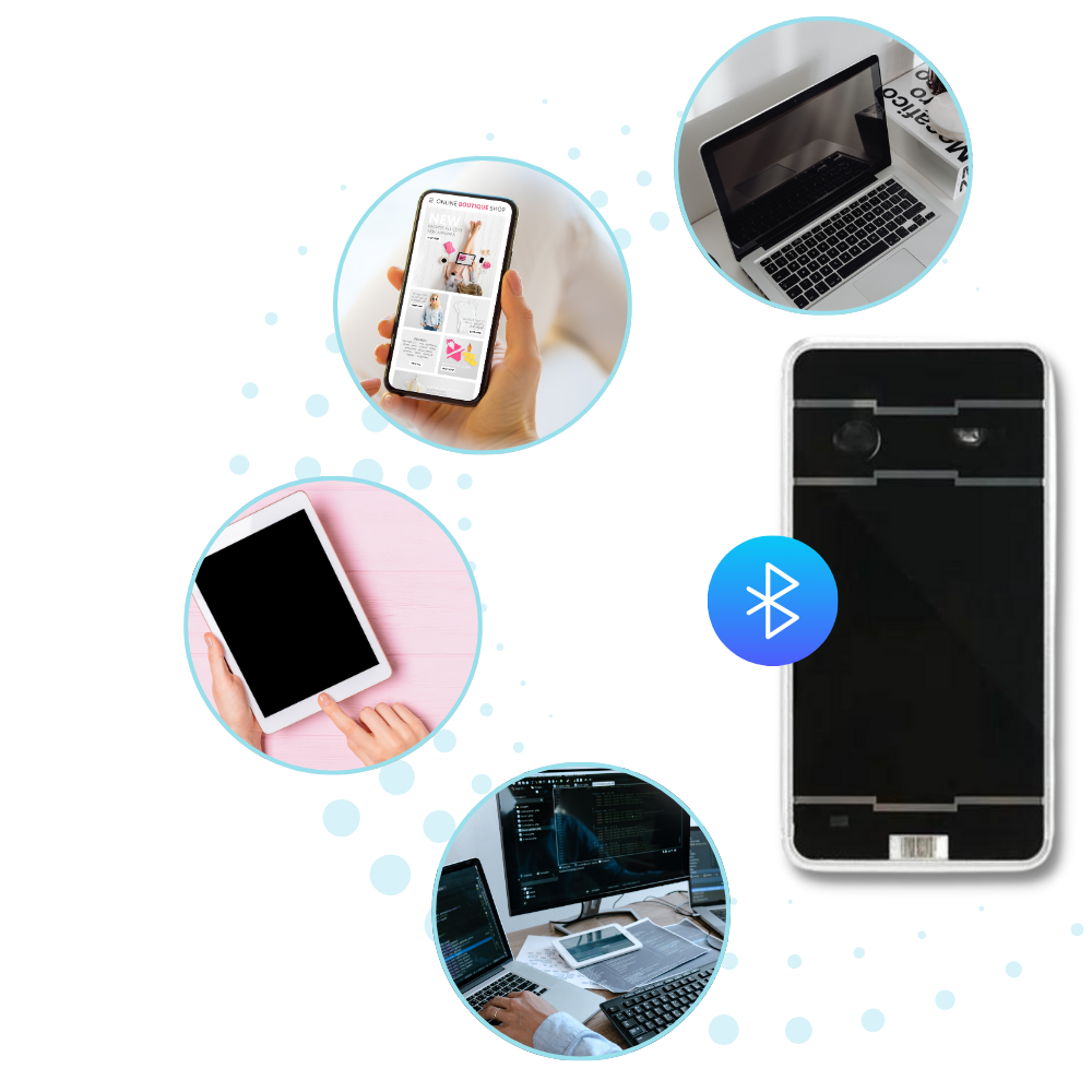 Bærbart holografisk tastatur
- Ozerty