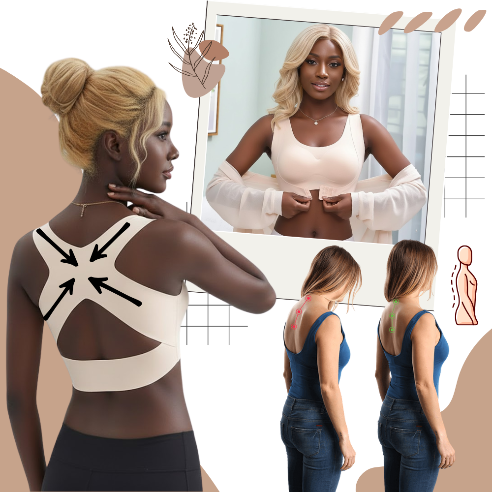 Holdningsstøttende Sømløs BH - Ozerty