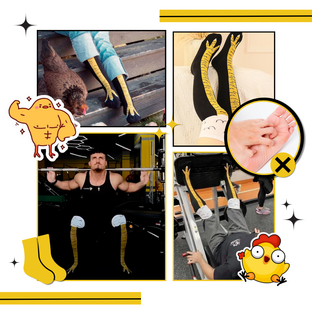 Kyllingelår Sokker - Ozerty