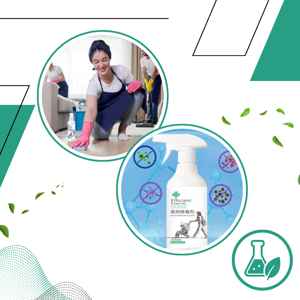 Kraftfuld spray mod skimmelssvamp - Ozerty