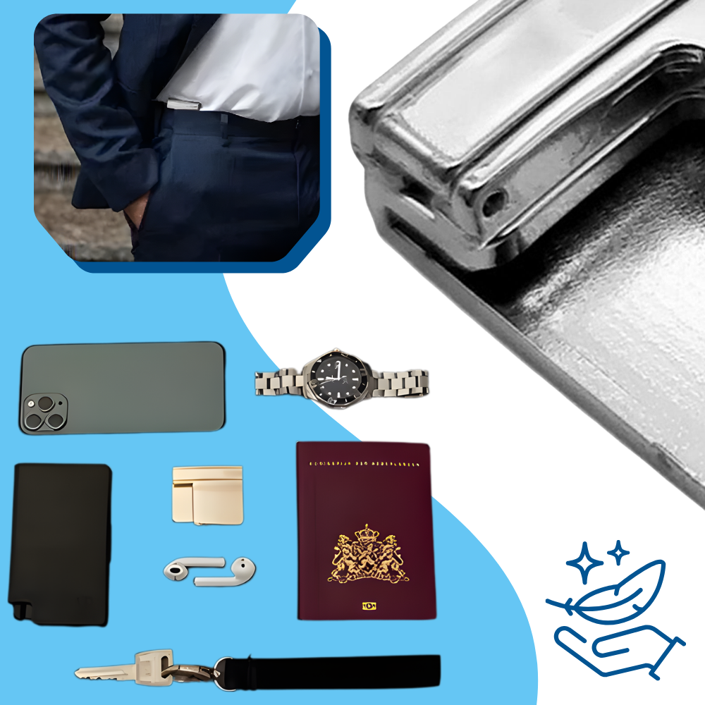 Usynlig bælteklips - Ozerty