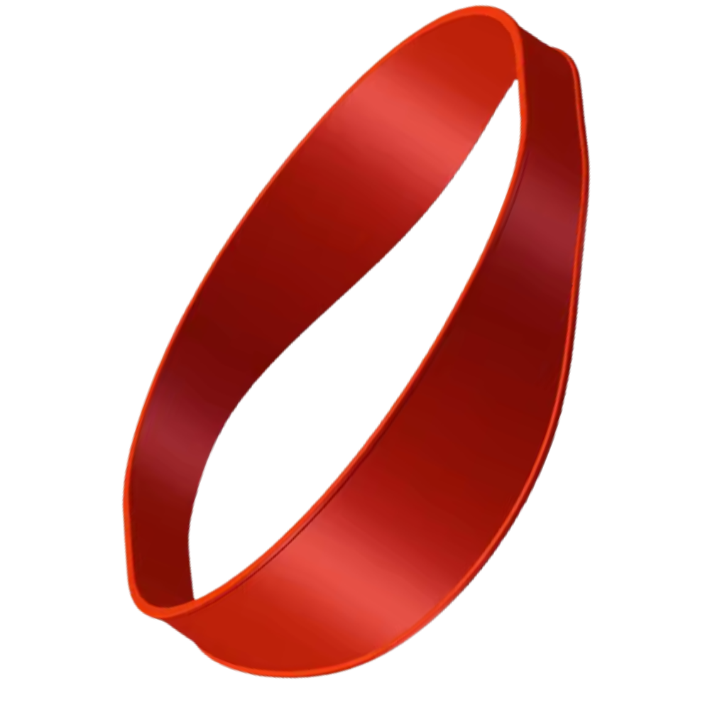 Fade Præcisions Kontur Ramme -Rød - Ozerty