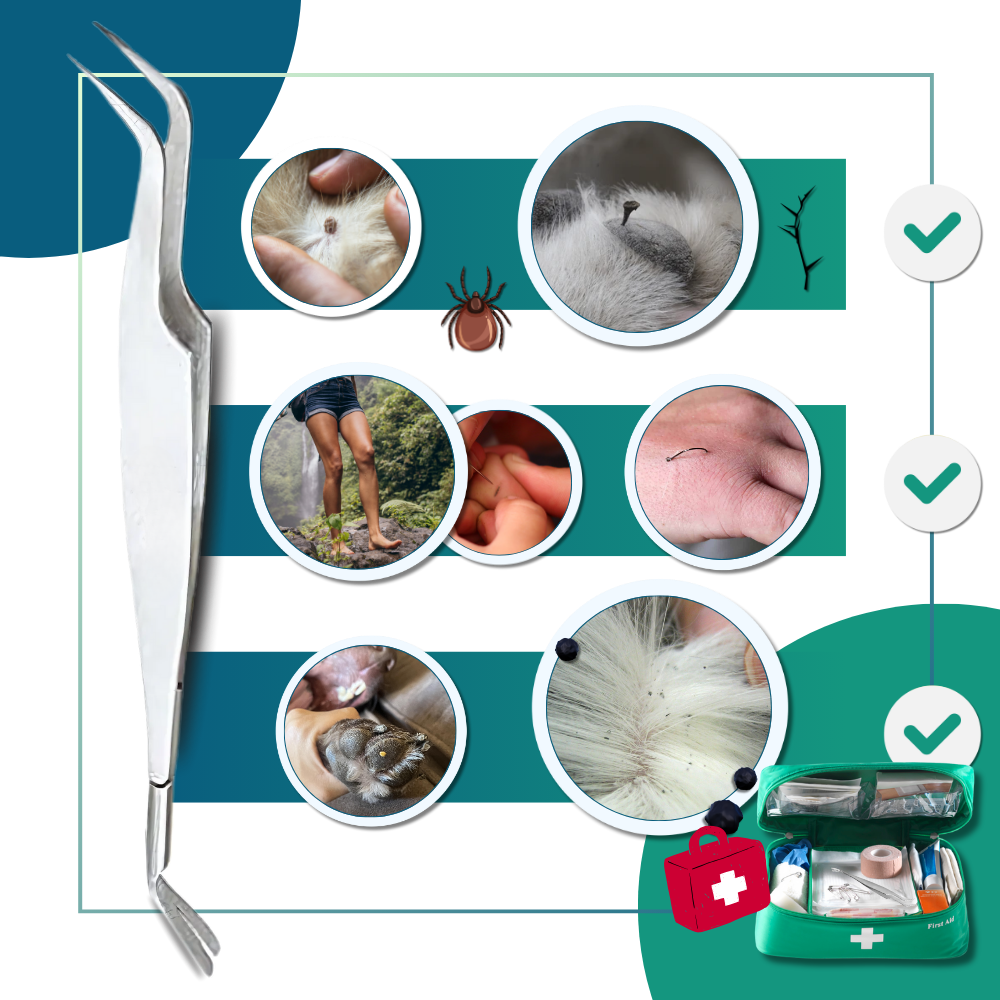 Præcisions Flåt Fjerner - Ozerty