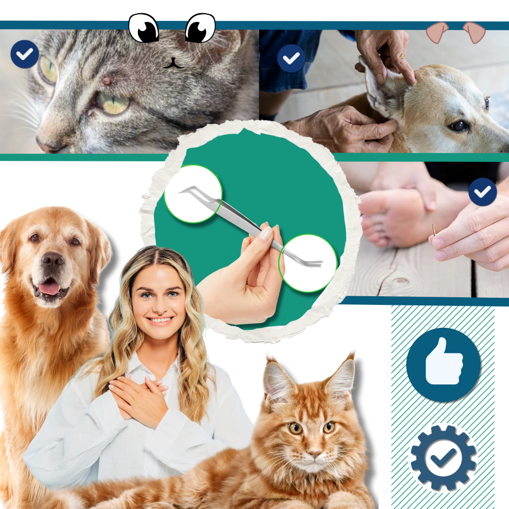 Præcisions Flåt Fjerner - Ozerty