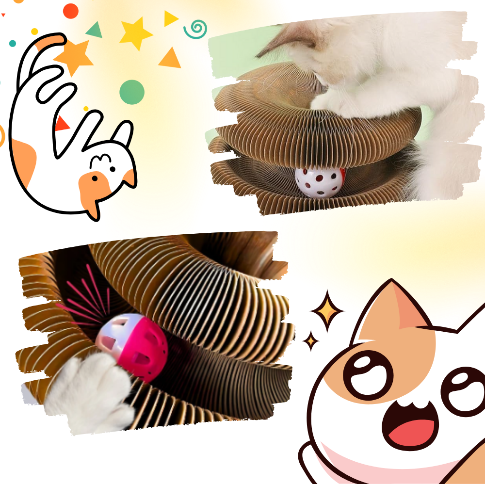 Purrfect Stressaflastende Kradsetræ Til Katte - Ozerty