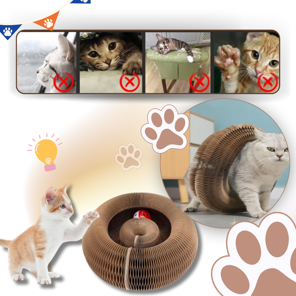 Purrfect Stressaflastende Kradsetræ Til Katte - Ozerty