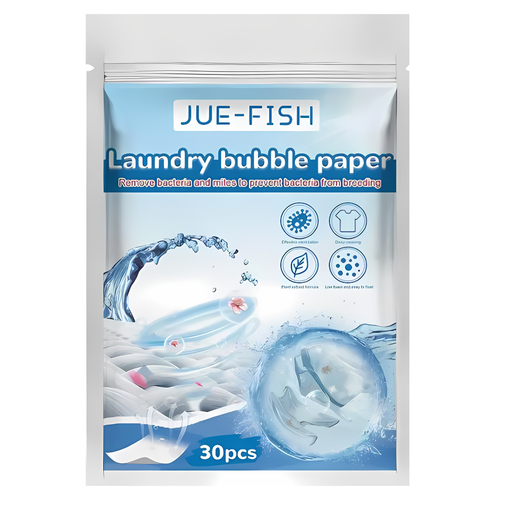 Hurtigt opløselige Øko-vaskeark
 - Ozerty