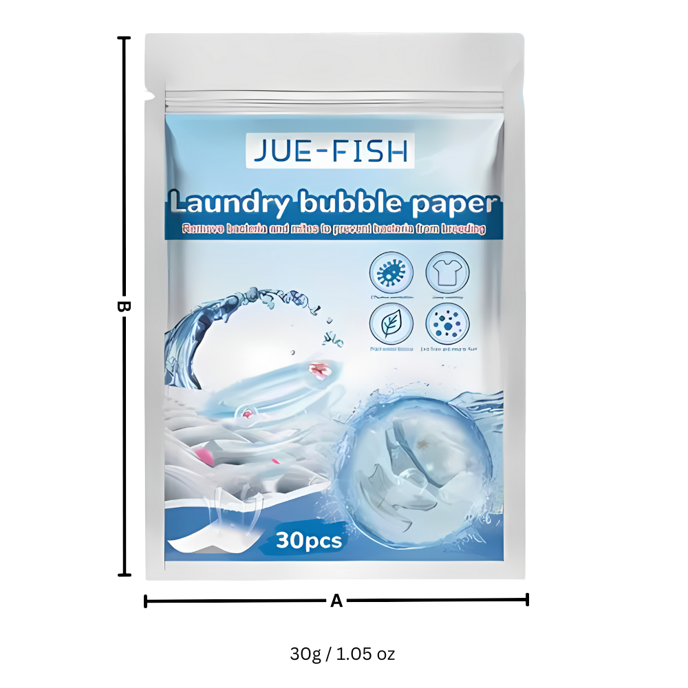 Hurtigt opløselige Øko-vaskeark
- Ozerty