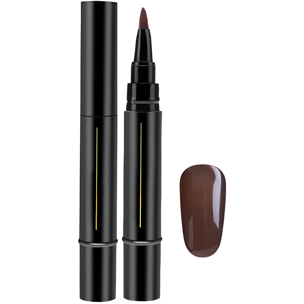 Hurtigtørrende Neglelak Pen -Taupe Brun - Ozerty