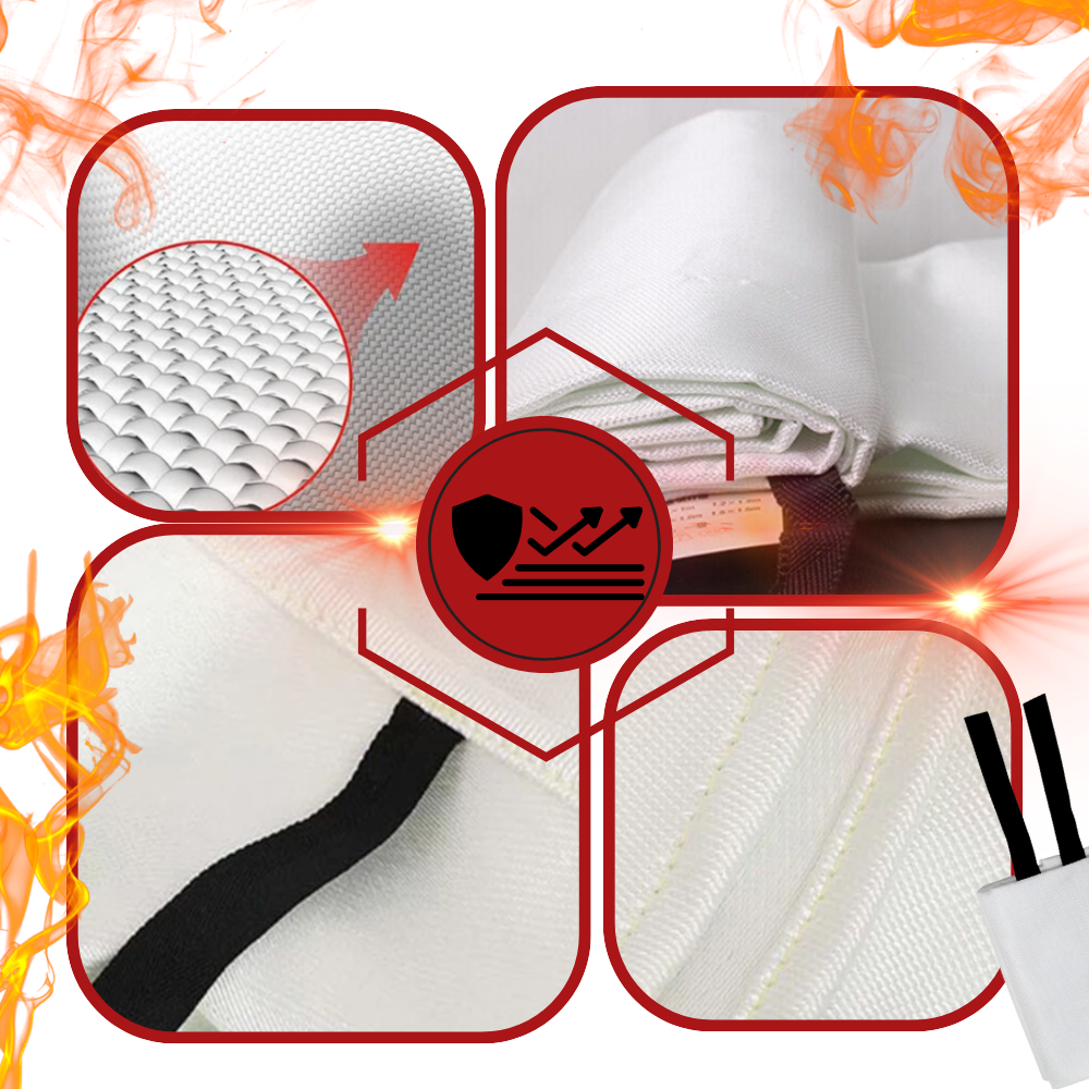 Hurtigslukkende brandtæpper til nødsituationer - Ozerty