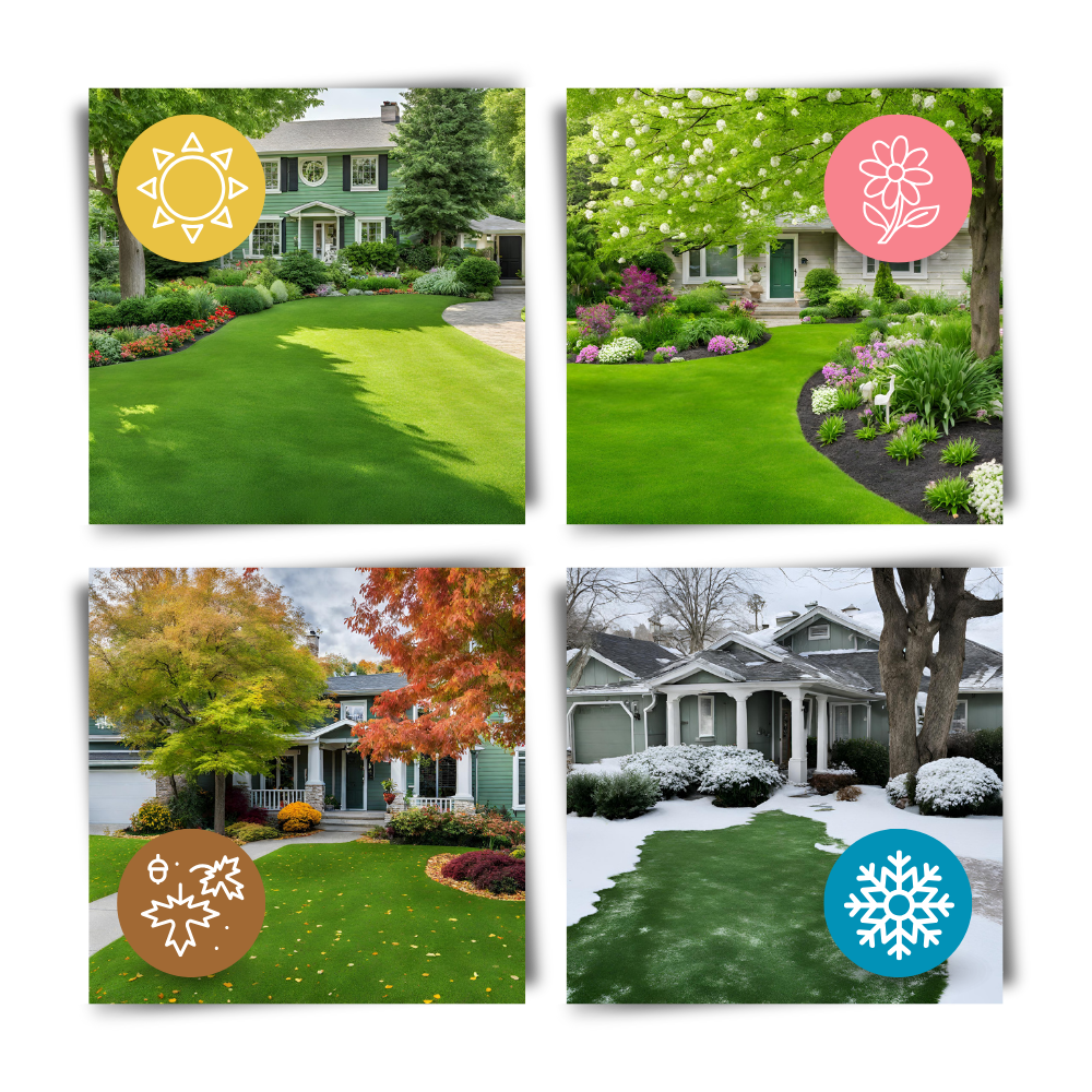 Hurtigvirkende Grønt Græsfrø-tæppe
- Ozerty