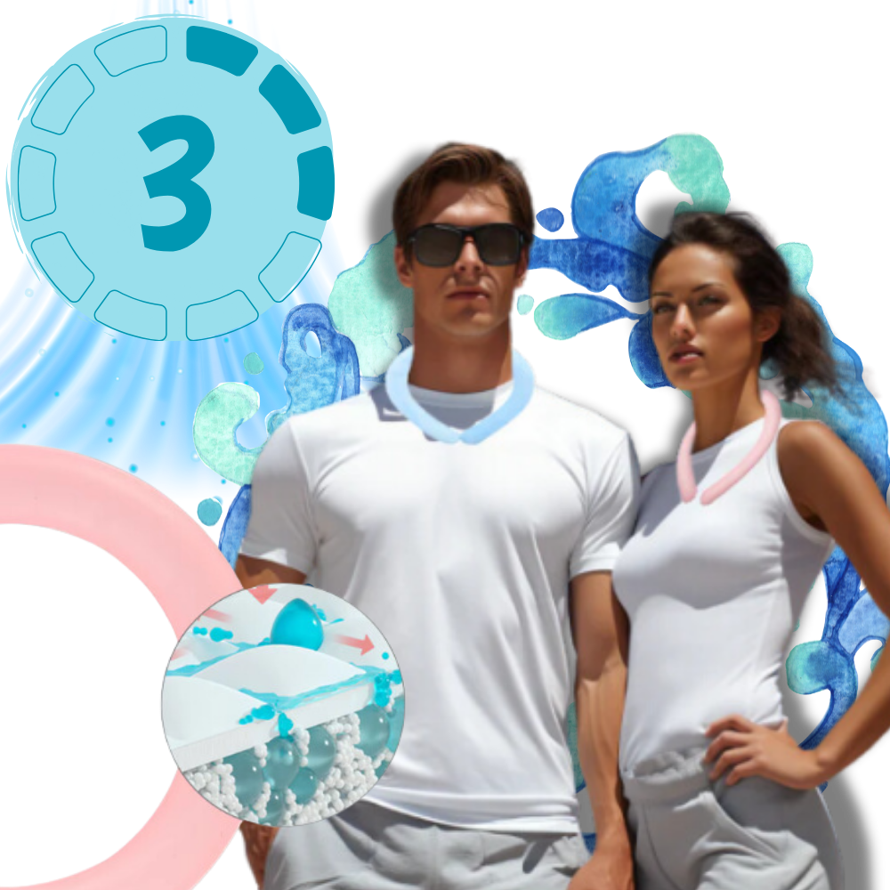 Hurtigafkølende halsring
- Ozerty