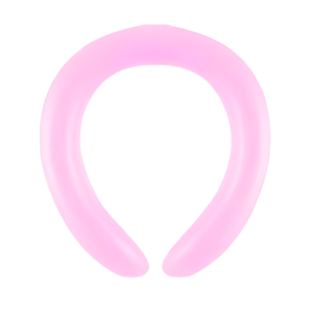 Hurtigafkølende halsring
-Lyserød - Ozerty