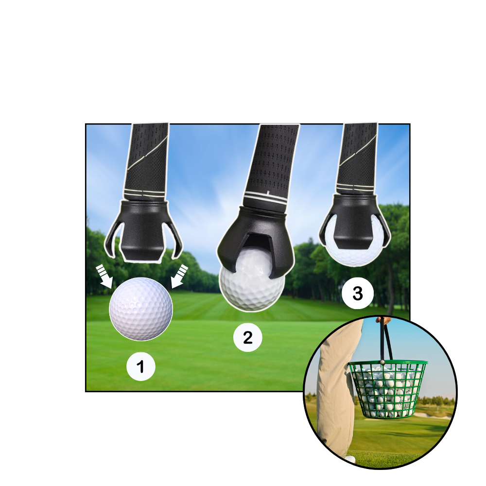 Hurtig opsamler til golfbolde - Ozerty