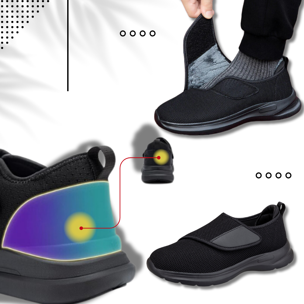 Diabetikersko med hurtig hællindring
- Ozerty