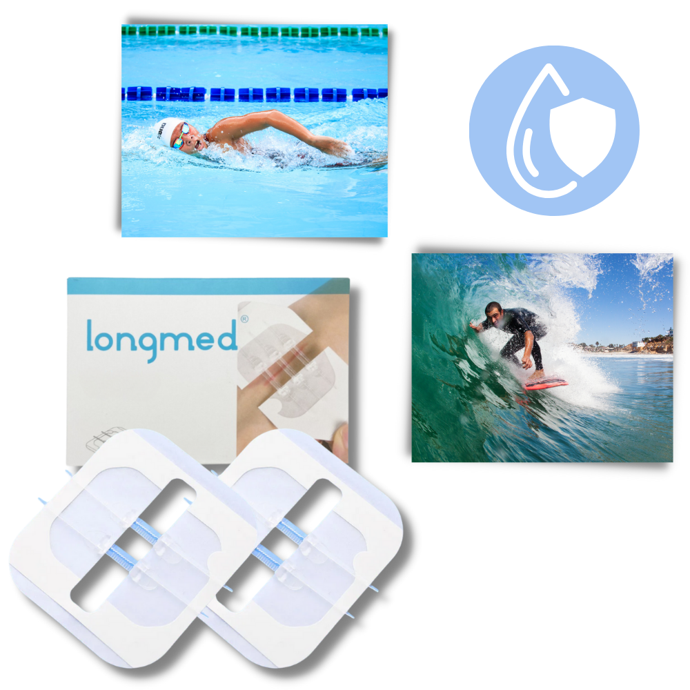 Vandtæt hæfteplaster til sår
- Ozerty