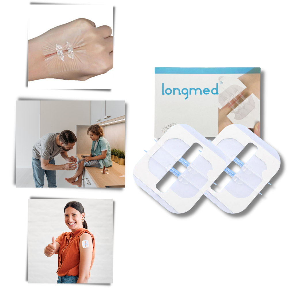 Vandtæt hæfteplaster til sår
- Ozerty