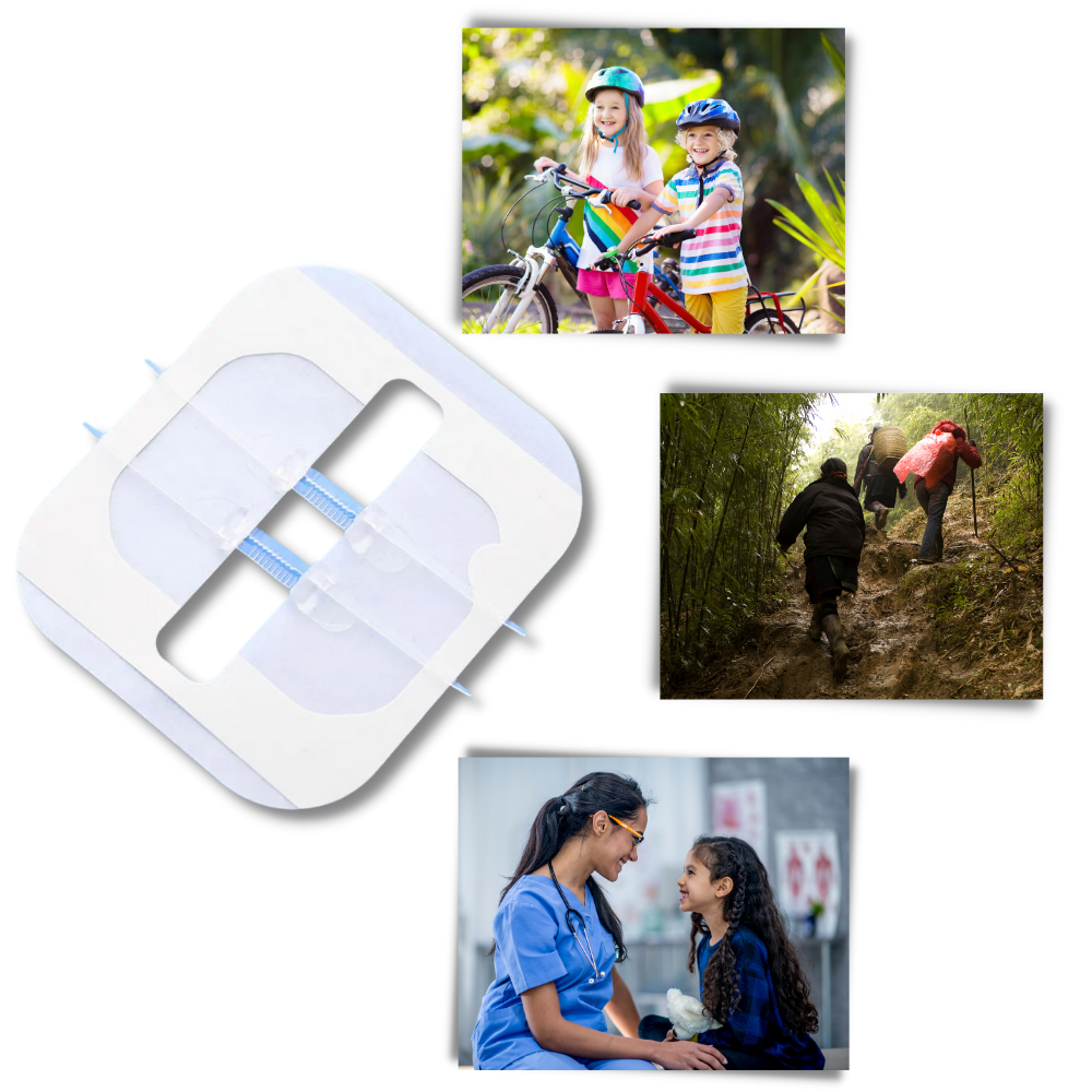 Vandtæt hæfteplaster til sår
- Ozerty