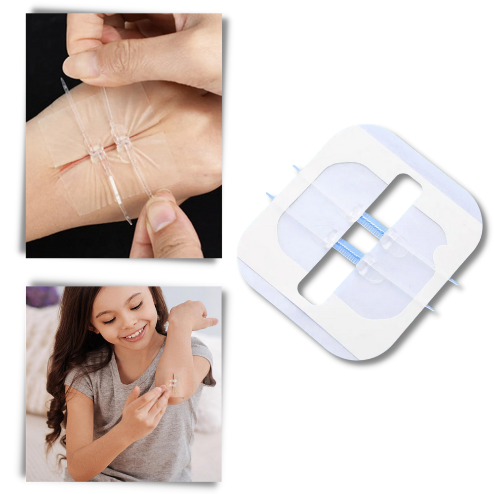 Vandtæt hæfteplaster til sår
- Ozerty