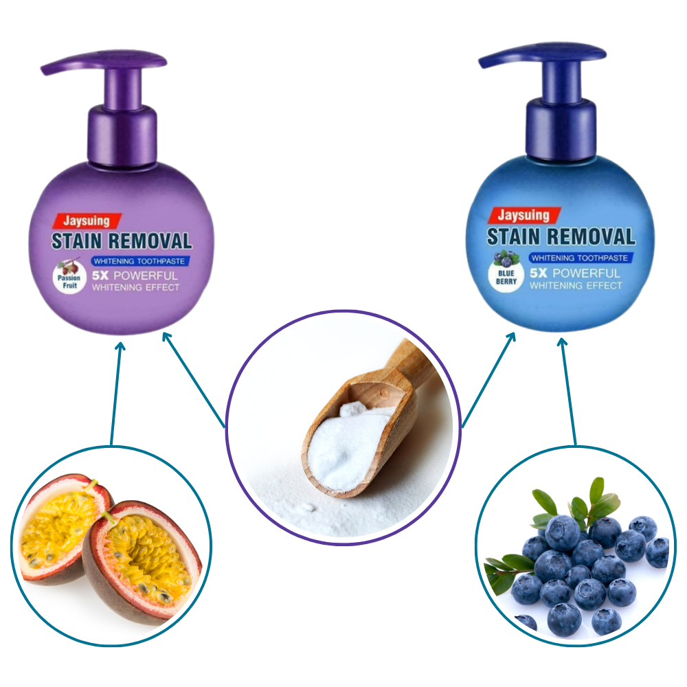 Tandblegning til hurtig pletfjernelse
- Ozerty