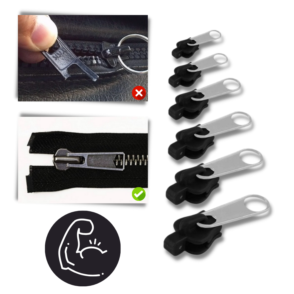 Hurtig udskiftning af lynlåstrækker
- Ozerty