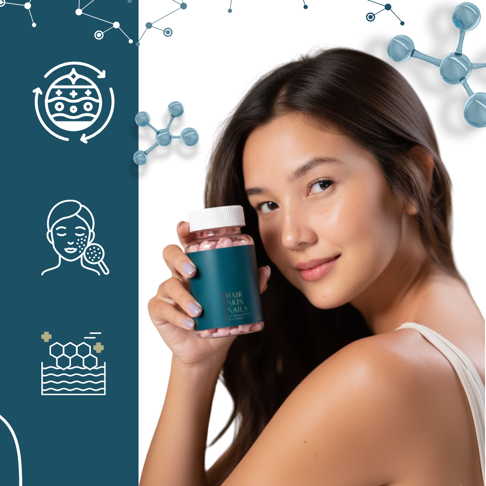 Hindbær Biotin Vitamintabletter - Ozerty