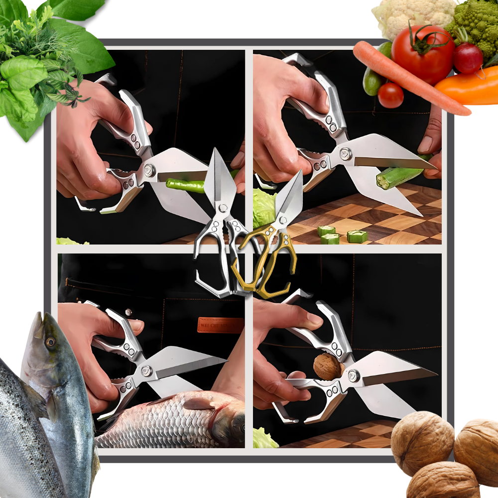 Knivskarp Køkkensaks - Ozerty