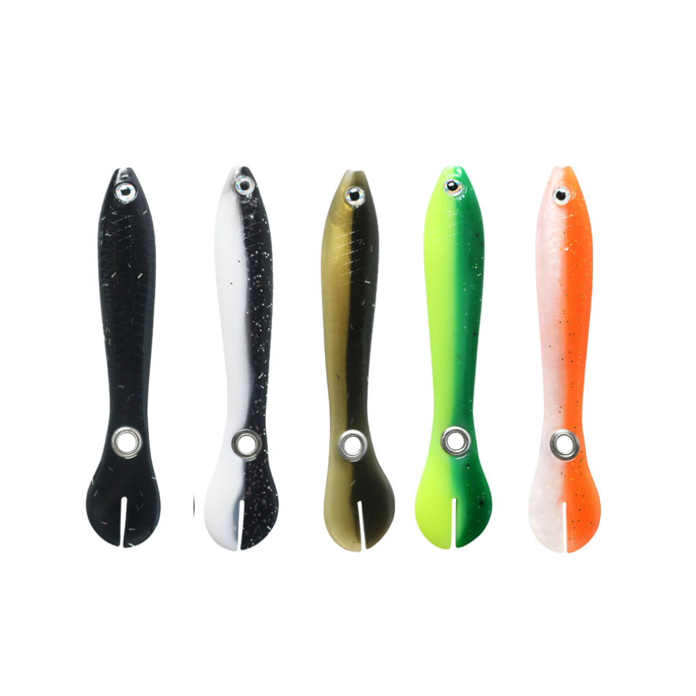 Realistiske fiskeagn
-Sæt 5 stk. - Ozerty