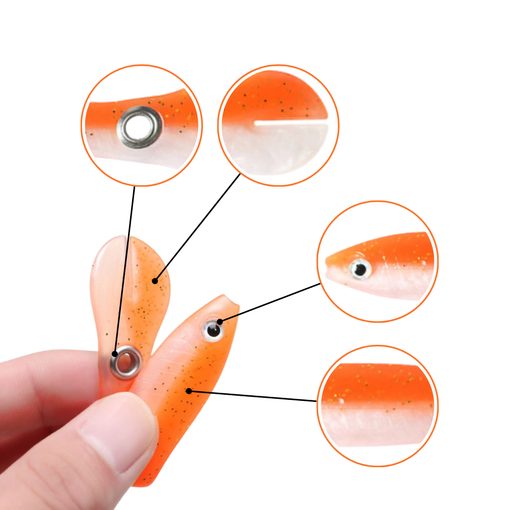 Realistiske fiskeagn
- Ozerty