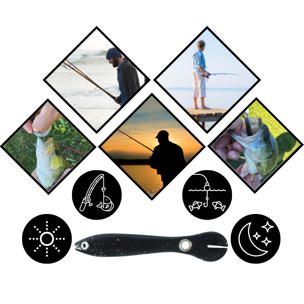 Realistiske fiskeagn
- Ozerty