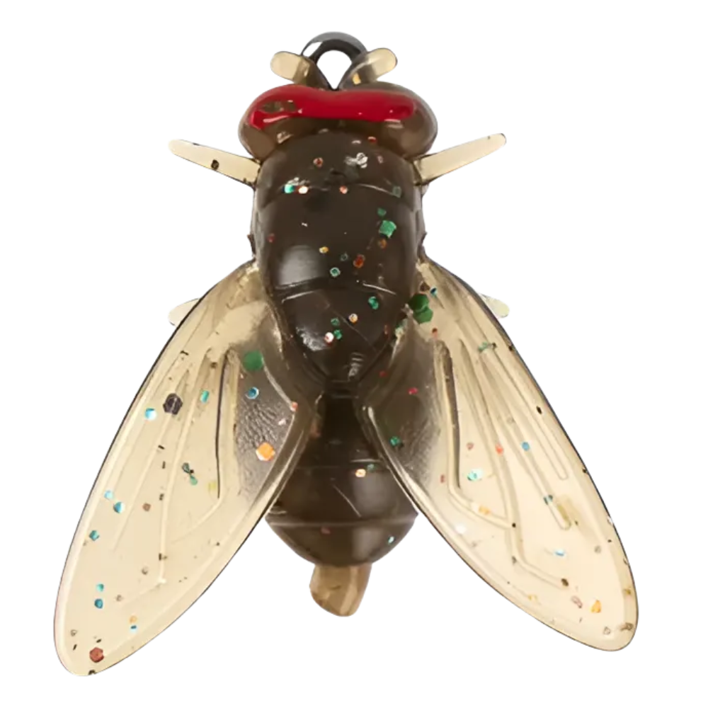 Realistisk Flue Endegrej -Brun - Ozerty