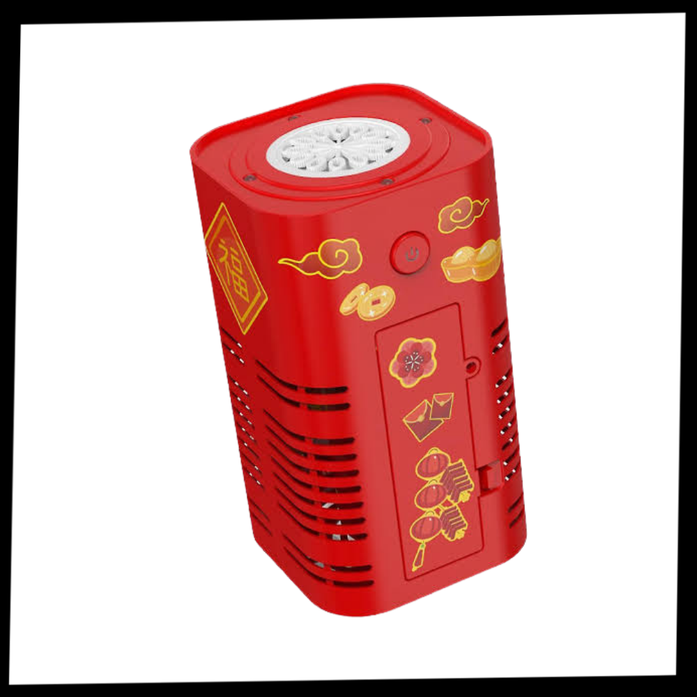 Genopladelig maskine til fyrværkeri af bobler
- Ozerty