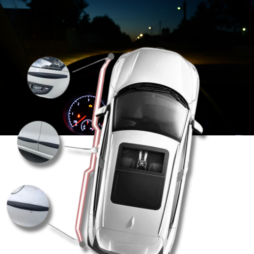 Reflekterende Kofangerbeskyttelse til Bil - Ozerty