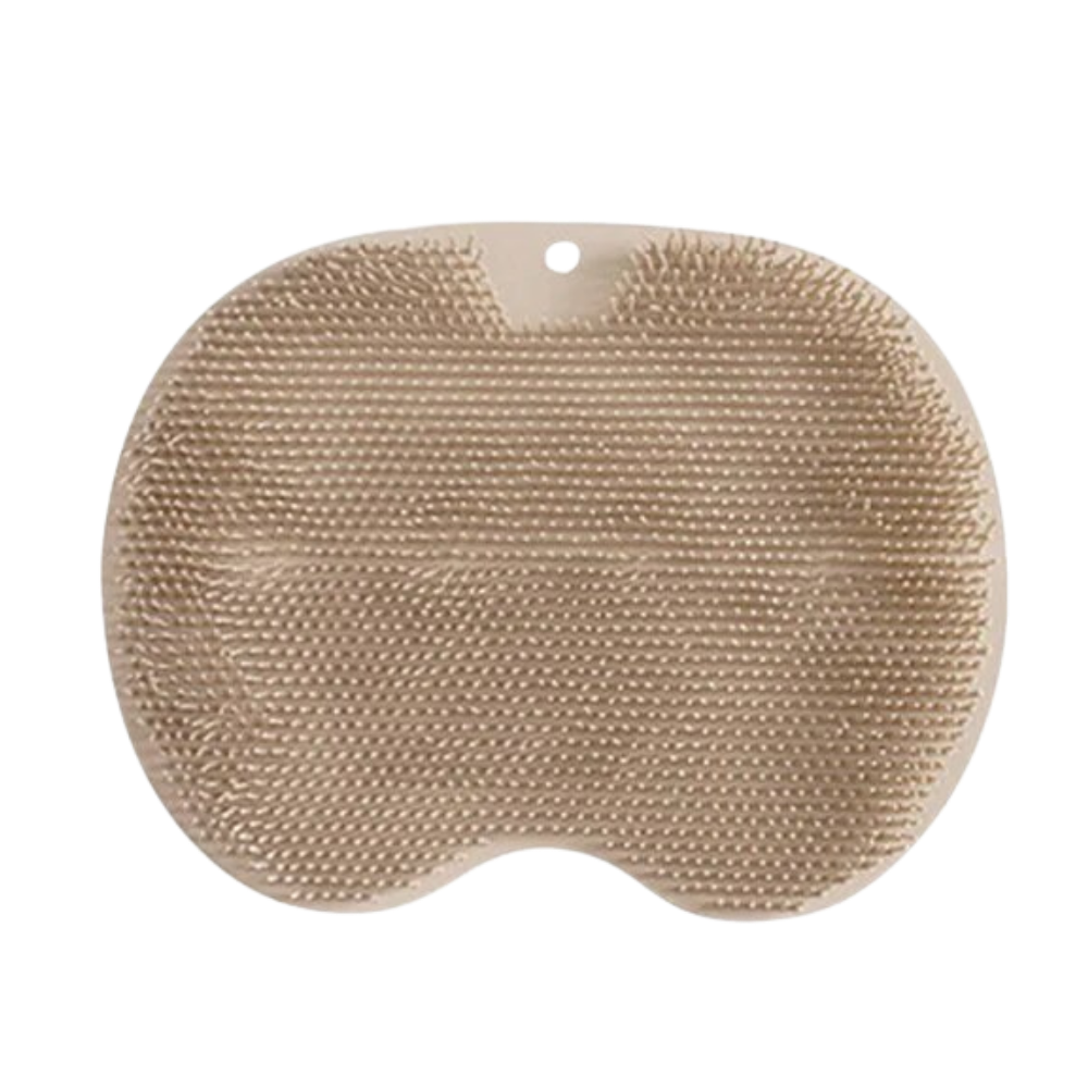 Afslappende badebørste til ryg og fødder
-Beige - Ozerty