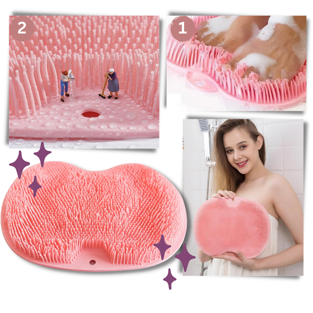 Afslappende badebørste til ryg og fødder
- Ozerty