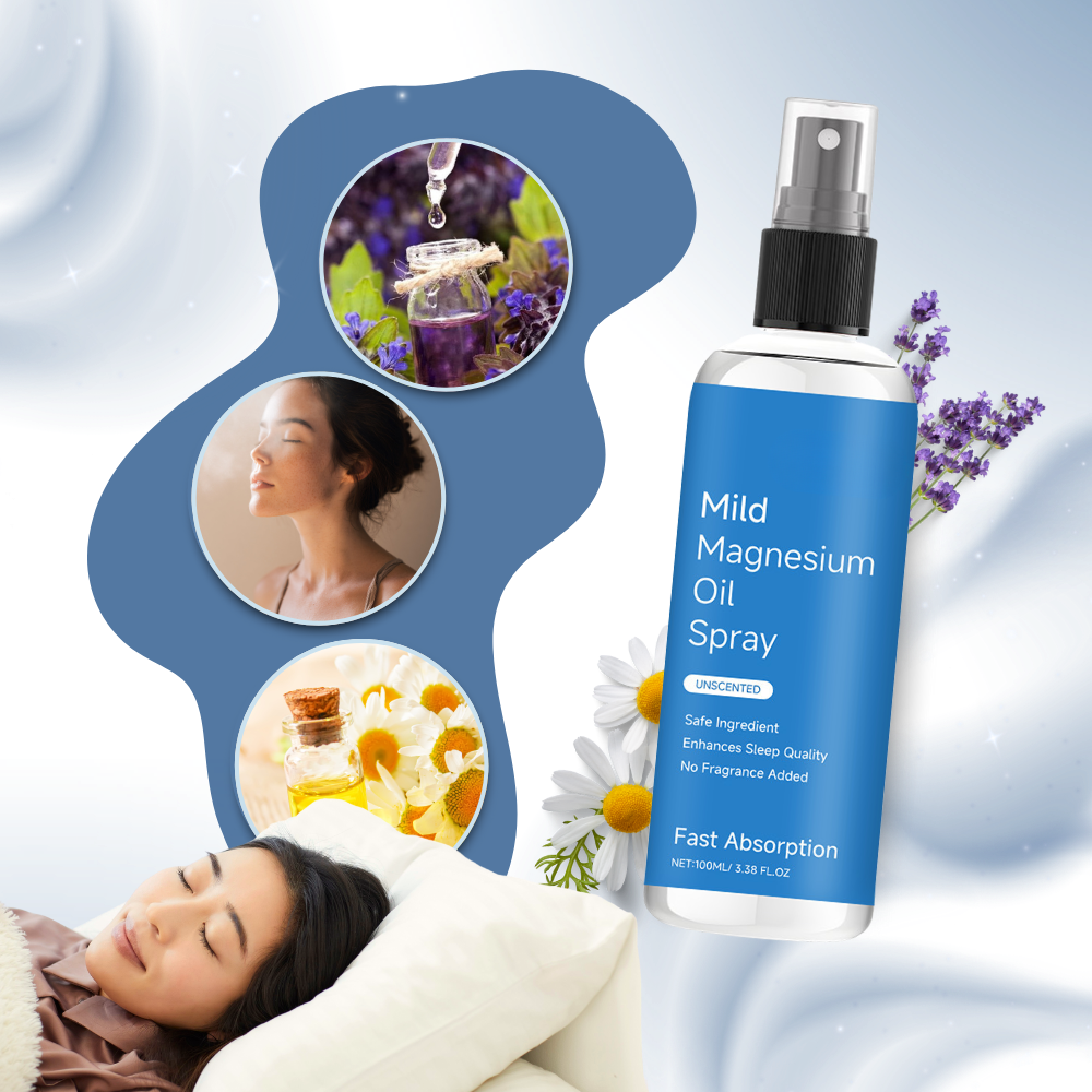 Afslappende Magnesiumchlorid Spray - Ozerty