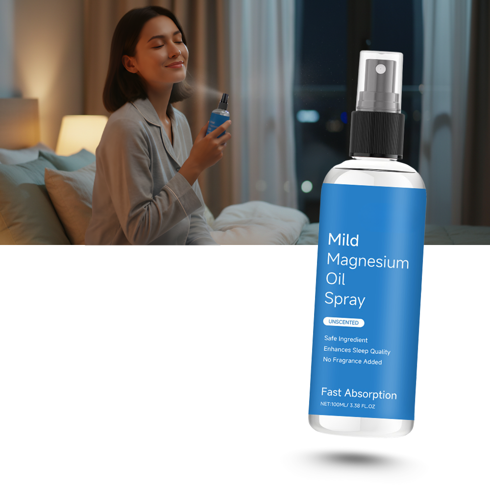 Afslappende Magnesiumchlorid Spray - Ozerty