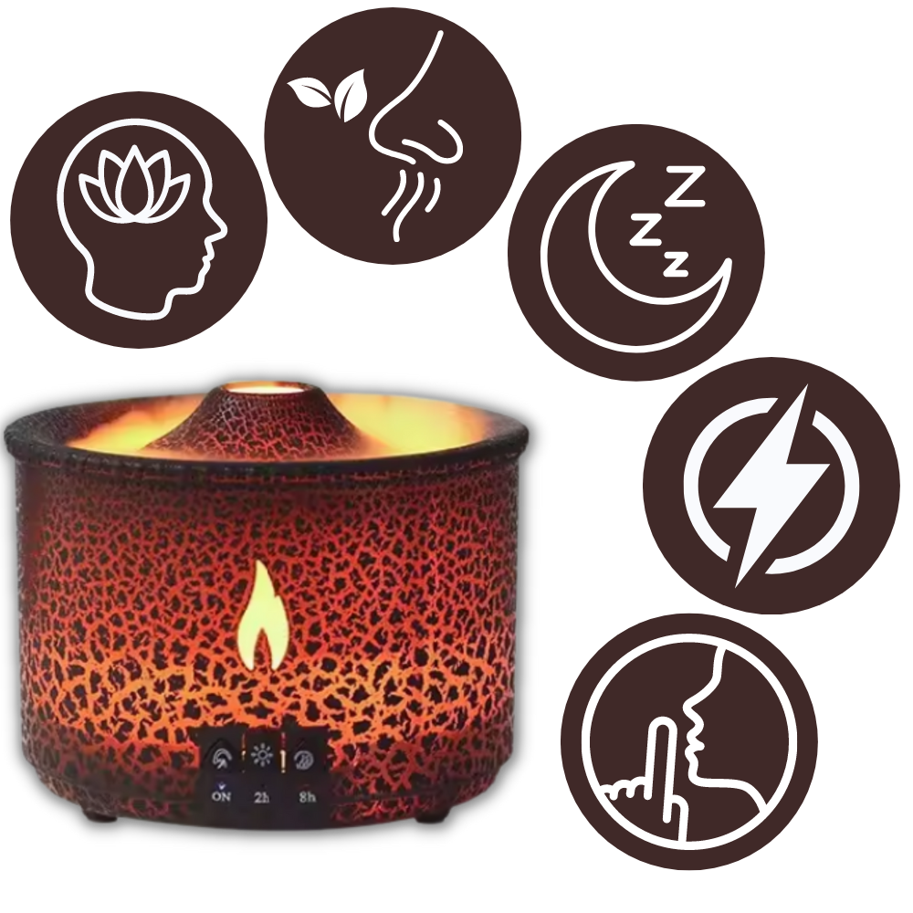 Afslappende vulkan-luftfugter
- Ozerty