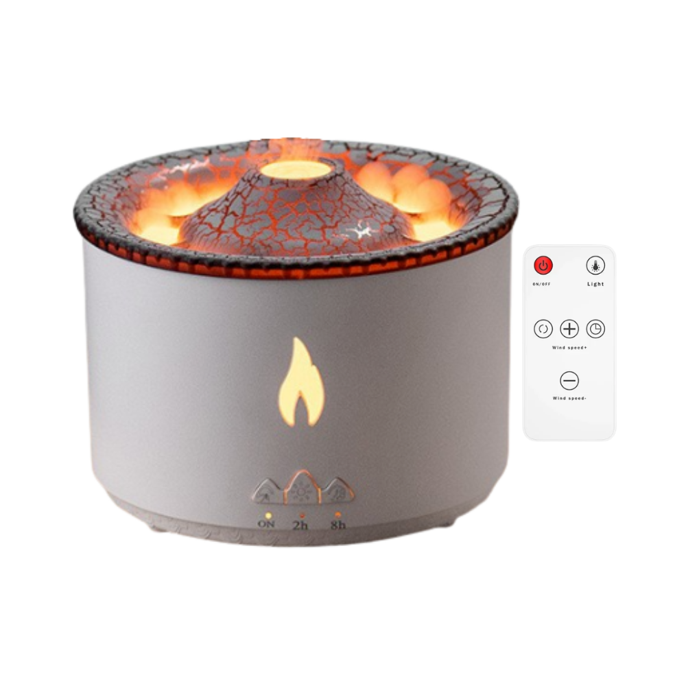 Afslappende vulkan-luftfugter
-Hvid - Ozerty